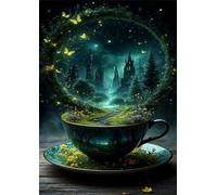 Puzzle de 1500 Piezas Ciudad Los Sueños, Rompecabezas para Adultos 87x57 cm, Juego Creativo, Desarrolla la Concentraciòn y la Logica, Puzzles 1500 Piezas Adultos