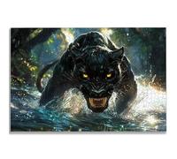 Puzzle de 1500 Piezas para Adultos, Leopardo Puzzle 1500 Piezas, Animal Rompecabezas Adultos con Caja, Medidas: 87x57 cm, Rompecabezas Madera para Toda la Familia, Home Decoration, Regalo Mujer, -1491