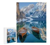 Puzzle de 1500 Piezas Puzzle Adultos 87 x 57cm Juego Educativo Regalos Rompecabezas para Adultos y niños a Partir de 14 Años, Regalo Creativo para la Relajación 87 x 57cm - (Barco del Lago) x-331