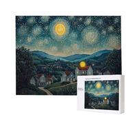 Puzzle de 1500 Piezas Puzzle Adultos 87 x 57cm Juego Educativo Regalos Rompecabezas para Adultos y niños a Partir de 14 Años, Regalo Creativo para la Relajación 87 x 57cm - (Star Town) x-909