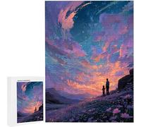 Puzzle de 1500 Piezas Puzzle Adultos 87 x 57cm Juego Educativo Regalos Rompecabezas para Adultos y niños a Partir de 14 Años, Regalo Creativo para la Relajación Caer Flor PjY7951 Q-8