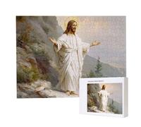 Puzzle de 1500 Piezas, Rompecabezas para Adultos, un Rompecabezas Desafiante, Puzzle para Toda la Familia, Letras en la Parte Posterior, Regalos para Hombres Mujeres, Tema: (Jesús) u-904