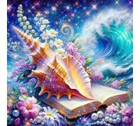 Puzzle De 200 Piezas para Adultos, Caracola de Ola Marina Rompecabezas Adultos 200 Piezas, Puzzles Clásicos, Entretenimiento Creativo Diversión, Regalo para la Relajación