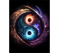 Puzzle De 200 Piezas para Adultos, Universo Tai Chi Rompecabezas Adultos 200 Piezas, Puzzles Clásicos, Entretenimiento Creativo Diversión, Regalo para la Relajación