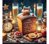 Puzzle de 200 Piezas para Adultos y Niños, Fruta del Pan 200 Piezas Rompecabezas Adultos, DIY Entretenimiento Creativo, Divertido, Juego de Habilidad para Toda La Familia