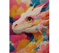 Puzzle de 2000 para Adultos, DragóN De Color, Clásicos YHPGL7-88 | Puzzle Alta Dificultad y Desafiante, Juego de Habilidad para Toda la Familia, Entretenimiento Juego Educativo, Regalo