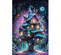 Puzzle de 2000 Piezas Casa Árbol 100x70 cm, Reto Creativo, Juguete desafío y Juego Educativo, Divertido Juego Familiar Rompecabezas para Adultos 2000 Piezas