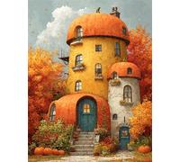 Puzzle de 2000 Piezas Linda casa, Rompecabezas para Adultos, Relajante Entretenimento, Desafiante y Difícil Puzzles 2000 Piezas Adultos, Juego Educativo y Estimulante