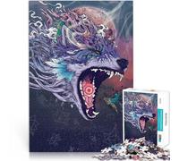Puzzle de 2000 Piezas para Adultos Alma de Lobo Ayuda al Cerebro a ejercitar Juguetes adictivos para Cultivar la Paciencia. Ideas de Regalos 70x100cm