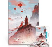 Puzzle de 2000 Piezas para Adultos Anime de Tanjiro, el Asesino de Demonios desafío Educativo Adecuado para decoración de Escritorio. 70x100cm