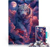 Puzzle de 2000 Piezas para Adultos Arte de fantasía Japonesa del Tigre Juego de Preguntas Trato como Regalo para Toda la Familia 70x100cm