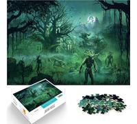 Puzzle de 2000 Piezas para Adultos Bosque del Infierno Desafío difícil para aliviar el estrés Regalos de cumpleaños, Regalos, Arte Mural 70x100cm