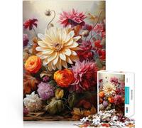 Puzzle de 2000 Piezas para Adultos Flores de otoño Juguetes adictivos Que desafían la Inteligencia Cerebral Ideas de Regalos 70x100cm