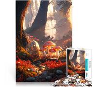 Puzzle de 2000 Piezas para Adultos Hongos carmesí Ayuda al Cerebro a ejercitar Juguetes adictivos para Cultivar la Paciencia. Obra de Arte 70x100cm