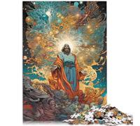 Puzzle de 2000 piezas para adultos, Jesucristo, juguete educativo, 27,56 x 39,37 pulgadas, decoración de pared, cumpleaños único