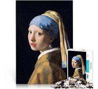 Puzzle de 2000 Piezas para Adultos La Joven de la Perla Desafío difícil para aliviar el estrés Trato como Regalo para Toda la Familia 70x100cm