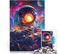 Puzzle de 2000 Piezas para Adultos “Los astronautas Ven el Sol” Hecho de Papel,para y a Partir de 14 años Juego Familiar antiestrés desafío difícil Cumpleaños tamaño:70x100cm