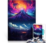 Puzzle de 2000 piezas para adultos Monte Fuji, para divertirse en familia, en casa, para cumpleaños o viaje, 70 x 100 cm