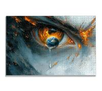 Puzzle de 2000 Piezas para Adultos, Ojo Puzzle 2000 Piezas, Tierra Rompecabezas Adultos con Caja, Medidas: 100x70 cm, Rompecabezas Madera para Toda la Familia, Home Decoration, Regalo Mujer, -1161