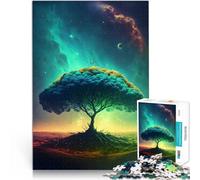 Puzzle de 2000 Piezas para Adultos Paisaje de fantasía Espacial Matar el Tiempo en Vacaciones en casa Regalos de Amigo Secreto 70x100cm