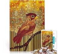 Puzzle de 2000 Piezas para Adultos Pájaro Joven en un Bosque Abstracto Desafiante Difícil Trato como Regalo para Toda la Familia 70x100cm