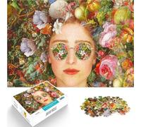 Puzzle de 2000 Piezas para Adultos Poder de Las Flores Matar el Tiempo en Vacaciones en casa Juguetes de decoración del hogar 70x100cm