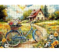 Puzzle de 2000 Piezas para Adultos, Puzzle de Madera, Rompecabezas de Gran Detalle y Colores Vibrantes - Un Desafío Divertido para Toda la Familia, Decor Hogar, 99.5 x 70.5 cm cortijo bicicleta w0-689