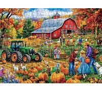 Puzzle de 2000 Piezas para Adultos, Puzzle de Madera, Rompecabezas de Gran Detalle y Colores Vibrantes - Un Desafío Divertido para Toda la Familia,Decor de Hogar, 99.5 x 70.5 cm cortijo tractor w0-685