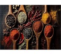 Puzzle de 2000 Piezas para Adultos, Puzzle de Madera, Rompecabezas de Gran Detalle y Colores Vibrantes - Un Desafío Divertido para Toda la Familia, Decor Hogar, 99.5 x 70.5 cm Cuchara Especias w0-803