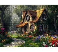 Puzzle de 2000 Piezas para Adultos, Puzzle de Madera, Rompecabezas de Gran Detalle y Colores Vibrantes - Un Desafío Divertido para Toda la Familia,Decor de Hogar, 99.5 x 70.5 cm bosque cabina-2 w0-753