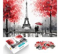 Puzzle de 2000 Piezas para Adultos Romance Parisino Desafiante de completar, Pero Divertido y Gracioso. Gran Regalo para Juegos 70x100cm