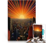 Puzzle de 2000 Piezas para Adultos Tokio, Japón, Sol Naciente Juguete Educativo Intelectual descompresor Apto para Parejas 70x100cm