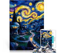 Puzzle de 2000 Piezas para Adultos Un Homenaje a Van Gogh Juguete de desafío de Juego Educativo Interacción Entre Padres e Hijos 70x100cm