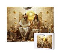 Puzzle de 2000 Piezas Puzzle Adultos 100x70cm Juego Educativo Regalos Rompecabezas para Adultos y niños a Partir de 14 Años, Regalo Creativo para la Relajación - (Dios del Sol Egipcio) t-12