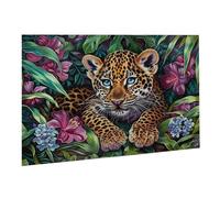 Puzzle de 2000 Piezas,Rompecabezas Adultos,Imposible,Difícil,Desafiante,Juegos de Rompecabezas DIY Toda la Familia,Regalos Mujeres,Regalos Hombres,Pasatiempo Creativo,Tema: Leopardo Animales 2 K0F-244