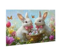 Puzzle de 2000 Piezas,Rompecabezas Adultos,Imposible,Difícil,Desafiante,Juegos de Rompecabezas DIY Toda la Familia,Regalos Mujeres,Regalos Hombres,Pasatiempo Creativo,Tema: Animal Conejo K0F-294