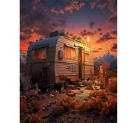 Puzzle De 30 Piezas para Adultos, Montaña de la habitación del crepúsculo Rompecabezas Adultos 30 Piezas, Puzzles Clásicos, Entretenimiento Creativo Diversión, Regalo para la Relajación