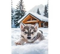 Puzzle de 300 Piezas Animal Perro Nieve 40x28 cm, Juguete desafío y Juego Educativo, Ejercita Paciencia, Rompecabezas Clásico para Adultos 300 Piezas