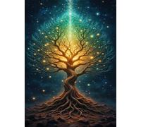 Puzzle de 300 Piezas Árbol de la Vida 40x28 cm, Juguete desafío y Juego Educativo, Ejercita Paciencia, Rompecabezas Clásico para Adultos 300 Piezas