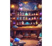Puzzle de 300 Piezas Estantería Botellas 40x28 cm, Juguete desafío y Juego Educativo, Ejercita Paciencia, Rompecabezas Clásico para Adultos 300 Piezas