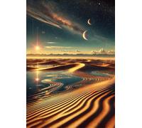Puzzle de 300 Piezas Paisaje Desértico 40x28 cm, Juguete desafío y Juego Educativo, Ejercita Paciencia, Rompecabezas Clásico para Adultos 300 Piezas