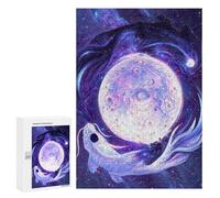 Puzzle de 300 piezas para adolescentes, cósmica danza de luces, rompecabezas para adultos, juego de pensamiento, entrenamiento de memoria, interacción entre padres e hijos, 300 piezas