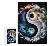 Puzzle de 300 piezas para adolescentes, rompecabezas cósmicos de equilibrio Yin-Yang para adultos, juego mental, entrenamiento de memoria, interacción entre padres e hijos, 300 piezas