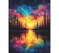 Puzzle de 300 Piezas para Adultos Árbol cósmico Colorido, un Rompecabezas Desafiante y Difícil, Juego Educativo y Estimulante, Puzzles Divertido para Toda la Familia