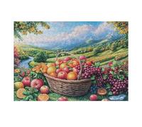 Puzzle De 300 Piezas para Adultos Huerto de Cosecha 300 PCS 40x28cm Niños Adolescentes Adultos Actividad Familiar Divertida Tiempo De Fiesta