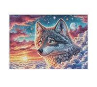 Puzzle De 300 Piezas para Adultos Lobo mar 300 PCS 40x28cm Apto para Toda La Familia Ideal para Reuniones Fiestas Encuentros De Amigos Actividad De Grupo