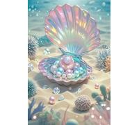 Puzzle de 300 Piezas Perlas Concha Playa 40x28 cm, Juguete desafío y Juego Educativo, Ejercita Paciencia, Rompecabezas Clásico para Adultos 300 Piezas