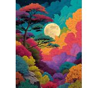 Puzzle de 3000 para Adultos, áRboles De Colores, Clásicos YHPGL7-67 | Puzzle Alta Dificultad y Desafiante, Juego de Habilidad para Toda la Familia, Entretenimiento Juego Educativo, Regalo