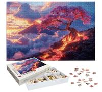 Puzzle de 3000 Piezas para Adultos, Flores de Cerezo Puzzle 3000 Piezas, Árbol Rompecabezas Adultos con Caja, Medidas: 122x81 cm, Rompecabezas Madera para Toda la Familia, Decoration Regalos H-1325
