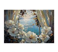 Puzzle de 3000 Piezas para Adultos, Puzzle 3000 Piezas Adultos, Medidas: 122 x 81 cm, Paisajes Rompecabezas Madera con Caja, Rompecabezas Desafiante, Puzzles Flores para Home Decoration, Regalo, -3638